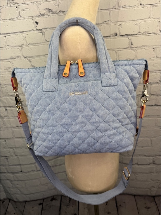MZ Wallace Handbags - MZ Wallace True Light Denim Small Sutton Deluxe